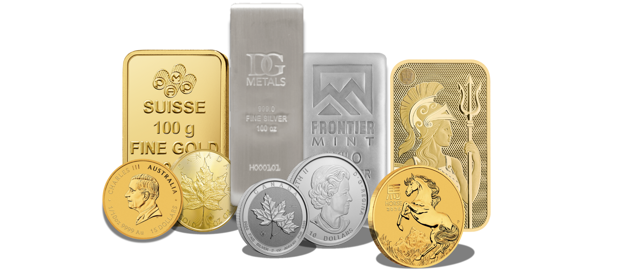 Gold and Silver Bar