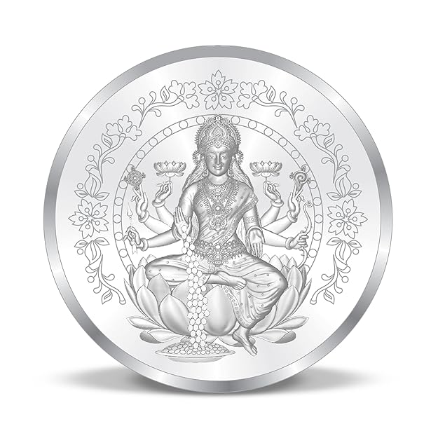 Lakshmi Silver Coin