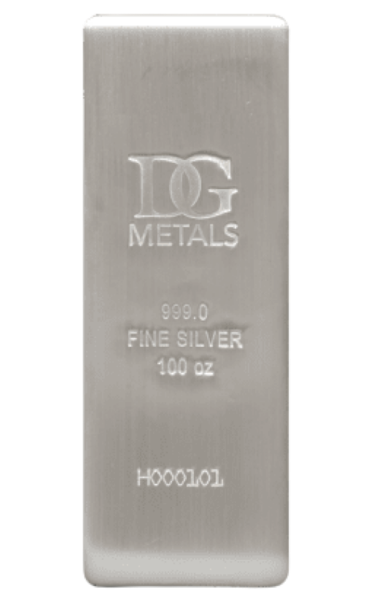Silver 100oz Bars