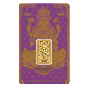 5g Perth Mint Gold Bar Lakshmi