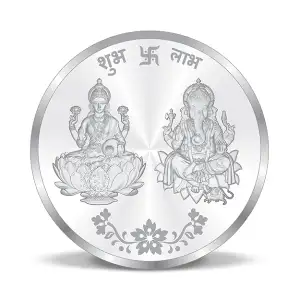 5g Ganesh & Lakshmi Silver Carded Coin (2)