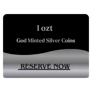 1 OZT GOD MINTED SILVER COIN
