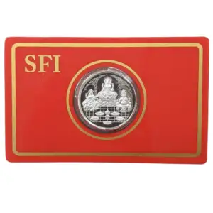 2.5g Ganesh Lakshmi & Saraswati Silver Carded Coin (3)