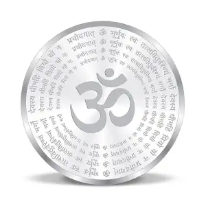 10g Om Silver Coin (2)