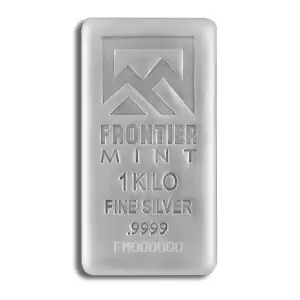 1kg Frontier Mint Silver Bar