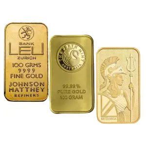 100g Generic Gold Bar (2)