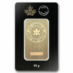 1oz Royal Canadian Mint Gold Bar