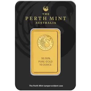 10 Oz Australian Perth Mint Gold Bar