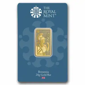 20 g  Royal Mint Gold Britannia Minted Bar (3)