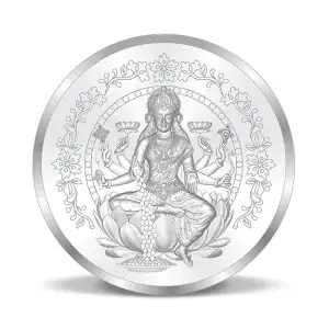 50g Lakshmi Silver Coin