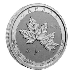 2oz Twin Maple Silver Coin Any Year