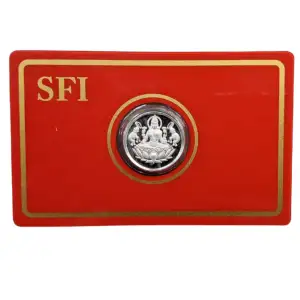 2.5g Lakshmi Silver Carded Coin