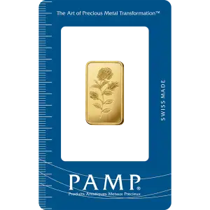 10g PAMP ROSA Gold Bar