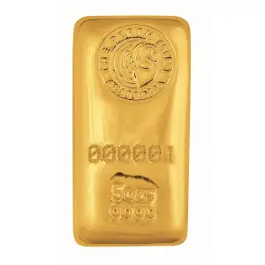5oz Australian Perth Mint Gold Cast Bar (2)