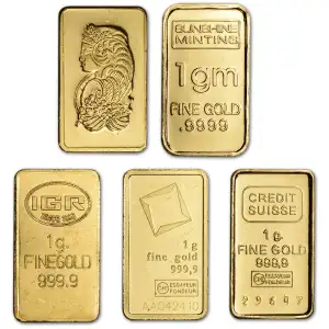 1g Generic Gold Bar