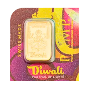 1g PAMP Multi Gram Gold Bar - Diwali Lakshmi